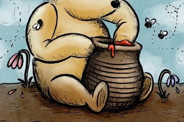 Winnie in the Hallway — artwork image 1